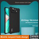 For Asus Zenfone 12 Ultra imak Shockproof Airbag TPU Phone Case(Matte Black) - 3