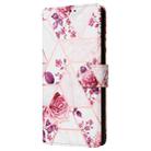 For Redmi Note 13 5G Global Marble Bronzing Stitching Leather Phone Case(Rose Gold) - 2