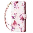 For Samsung Galaxy A06 4G Marble Bronzing Stitching Leather Phone Case(Rose Gold) - 2