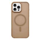 For iPhone 16 Pro Max Frosted Skin Feel MagSafe Phone Case(Desert Gold) - 1