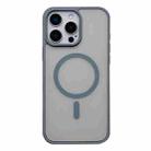 For iPhone 14 Pro Frosted Skin Feel MagSafe Phone Case(Titanium Gray) - 1