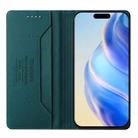 For iPhone 11 Pro Max RC01 Dual-Folded Magnetic Suction RFID Leather Phone Case(Dark Green) - 3
