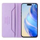 For iPhone Air RC01 Dual-Folded Magnetic Suction RFID Leather Phone Case(Light Purple) - 3