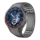 For Huawei Watch GT 5 Pro Folding Clasp Titanium Metal Quick Release Watch Band(Grey) - 1