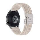 22mm Snap Button Nylon Braided Watch Band(Starlight) - 1