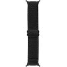 For Samsung Galaxy Watch Ultra 47mm Wave Pattern Nylon Braided Watch Band(Black) - 3