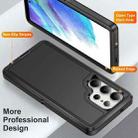 For Samsung Galaxy S25 Ultra 5G Life Waterproof Rugged Phone Case(Black) - 3