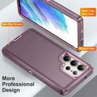 For Samsung Galaxy S25 Ultra 5G Life Waterproof Rugged Phone Case(Purple + Pink) - 3