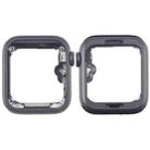 For Apple Watch Series 4 40MM LTE Aluminium Alloy Middle Frame Bezel Plate with Crown Spin Axis Flex Cable(Grey) - 1