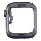 For Apple Watch Series 4 40MM LTE Aluminium Alloy Middle Frame Bezel Plate with Crown Spin Axis Flex Cable(Grey) - 3