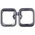 For Apple Watch Series 5 40MM LTE Aluminium Alloy Middle Frame Bezel Plate with Crown Spin Axis Flex Cable(Grey) - 1