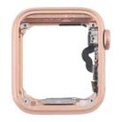 For Apple Watch Series 5 40MM LTE Aluminium Alloy Middle Frame Bezel Plate with Crown Spin Axis Flex Cable(Gold) - 2