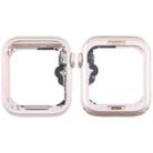 For Apple Watch SE 2022 40MM LTE Aluminium Alloy Middle Frame Bezel Plate with Crown Spin Axis Flex Cable(Starlight) - 1