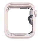 For Apple Watch SE 2022 40MM LTE Aluminium Alloy Middle Frame Bezel Plate with Crown Spin Axis Flex Cable(Starlight) - 2