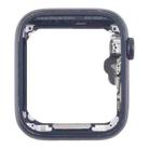 For Apple Watch SE 2022 40MM GPS Aluminium Alloy Middle Frame Bezel Plate with Crown Spin Axis Flex Cable(Midnight) - 2