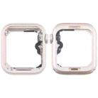 For Apple Watch SE 2022 40MM GPS Aluminium Alloy Middle Frame Bezel Plate with Crown Spin Axis Flex Cable(Starlight) - 1