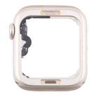 For Apple Watch SE 2022 40MM GPS Aluminium Alloy Middle Frame Bezel Plate with Crown Spin Axis Flex Cable(Starlight) - 3