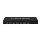 Measy MT4342 4K 30Hz 4 In 2 Out HDMI Matrix Switch Support Seamless Switching, AU Plug(Black) - 1