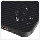 For iPhone 16 Pro Max ABEEL C Carbon Fiber Series 6D Micro Relief MagSafe Phone Case(Black) - 3