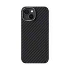 For iPhone 15 Plus ABEEL C Carbon Fiber Series 6D Micro Relief MagSafe Phone Case(Black) - 2