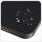 For iPhone 13 Pro Max ABEEL C Carbon Fiber Series 6D Micro Relief MagSafe Phone Case(Black) - 3