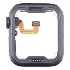 For Apple Watch Series 6 40MM LTE Aluminium Alloy Middle Frame Bezel Plate with Crown Spin Axis Flex Cable(Grey) - 3