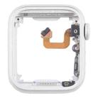 For Apple Watch Series 6 40MM LTE Aluminium Alloy Middle Frame Bezel Plate with Crown Spin Axis Flex Cable(Silver) - 2