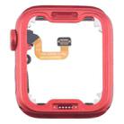 For Apple Watch Series 6 40MM LTE Aluminium Alloy Middle Frame Bezel Plate with Crown Spin Axis Flex Cable(Red) - 3