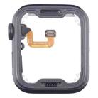 For Apple Watch Series 6 44MM LTE Aluminium Alloy Middle Frame Bezel Plate with Crown Spin Axis Flex Cable(Grey) - 3