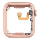 For Apple Watch Series 6 40MM GPS Aluminium Alloy Middle Frame Bezel Plate with Crown Spin Axis Flex Cable(Gold) - 2