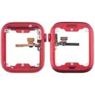 For Apple Watch Series 7 / 8 / 9 41MM LTE Aluminium Alloy Middle Frame Bezel Plate with Crown Spin Axis Flex Cable(Red) - 1