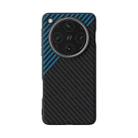 For OPPO Find X8 ABEEL C Carbon Fiber Series 6D Micro Relief MagSafe Phone Case(Black Blue) - 2