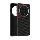 For OPPO Find X8 Pro ABEEL C Carbon Fiber Series 6D Micro Relief MagSafe Phone Case(Black Red) - 1