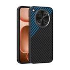 For OPPO Find X8s ABEEL C Carbon Fiber Series 6D Micro Relief MagSafe Phone Case(Black Blue) - 1