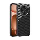 For OPPO Find X8s ABEEL C Carbon Fiber Series 6D Micro Relief MagSafe Phone Case(Black Grey) - 1