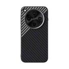 For OPPO Find X8s+ ABEEL C Carbon Fiber Series 6D Micro Relief MagSafe Phone Case(Black Grey) - 2