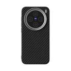 For vivo X200 ABEEL C Carbon Fiber Series 6D Micro Relief MagSafe Phone Case(Black) - 2