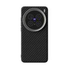 For vivo X200 Pro ABEEL C Carbon Fiber Series 6D Micro Relief MagSafe Phone Case(Black) - 2