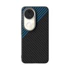 For vivo S20 ABEEL C Carbon Fiber Series 6D Micro Relief MagSafe Phone Case(Black Blue) - 2