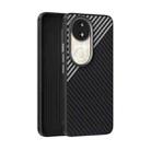 For vivo S20 ABEEL C Carbon Fiber Series 6D Micro Relief MagSafe Phone Case(Black Grey) - 1