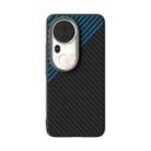 For vivo S20 Pro ABEEL C Carbon Fiber Series 6D Micro Relief MagSafe Phone Case(Black Blue) - 2