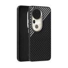 For vivo S20 Pro ABEEL C Carbon Fiber Series 6D Micro Relief MagSafe Phone Case(Black Grey) - 1