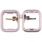 For Apple Watch Series 9 41MM LTE Aluminium Alloy Middle Frame Bezel Plate with Crown Spin Axis Flex Cable(Pink) - 1