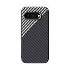 For Google Pixel 9a ABEEL C Carbon Fiber Series 6D Micro Relief MagSafe Phone Case(Black Grey) - 2