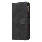 For Samsung Galaxy A07 4G / 5G Multifunctional Frosted Zipper Wallet Leather Phone Case(Black) - 2