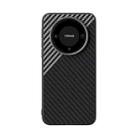 For Huawei Mate 60 ABEEL C Carbon Fiber Series 6D Micro Relief MagSafe Phone Case(Black Grey) - 2