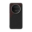 For Huawei Mate 70 Pro / 70 Pro+ ABEEL C Carbon Fiber Series 6D Micro Relief MagSafe Phone Case(Black Red) - 2