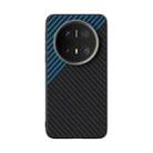 For Huawei Mate 70 Pro / 70 Pro+ ABEEL C Carbon Fiber Series 6D Micro Relief MagSafe Phone Case(Black Blue) - 2