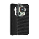 For Huawei Pura 70 Ultra ABEEL C Carbon Fiber Series 6D Micro Relief MagSafe Phone Case(Black) - 1