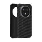 For Huawei Mate 70 RS Ultimate ABEEL C Carbon Fiber Series 6D Micro Relief Phone Case(Black) - 1